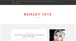 Desktop Screenshot of bemzkyyeye.com